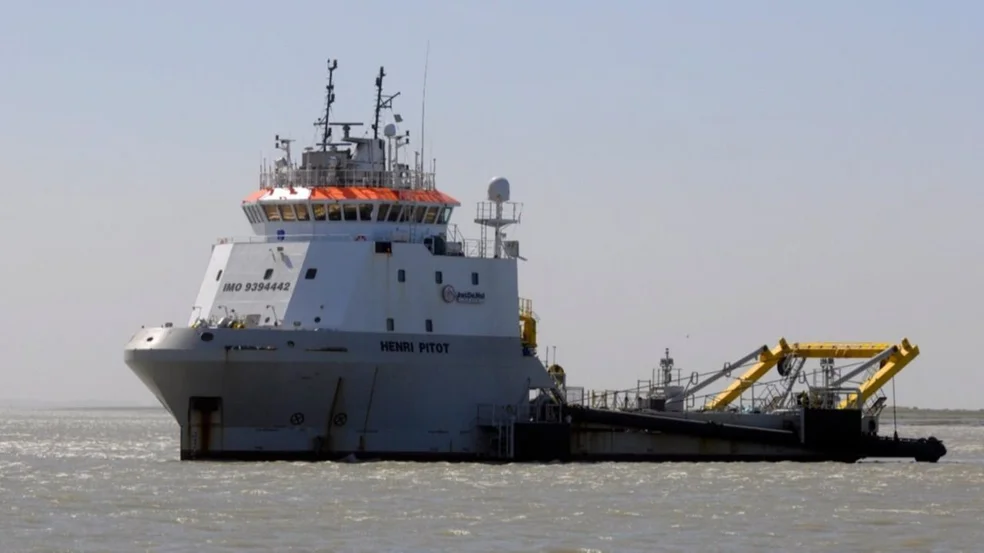 Jan de Nul inició importantes obras de dragado en el estuario de Bahía Blanca | Punto Biz