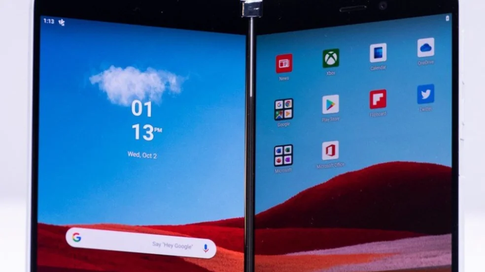 Microsoft prepara un celular de doble pantalla | Punto Biz