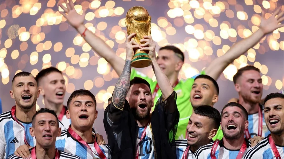 Así se ve la Copa del Mundo con el nombre de Argentina grabado